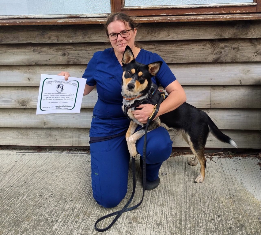 Leigh-Anne Buse, from Cave Veterinary Specialists, is one of just 35 vet nurses in the world to be recognised as a Veterinary Technician Specialist (VTS) in animal nutrition.